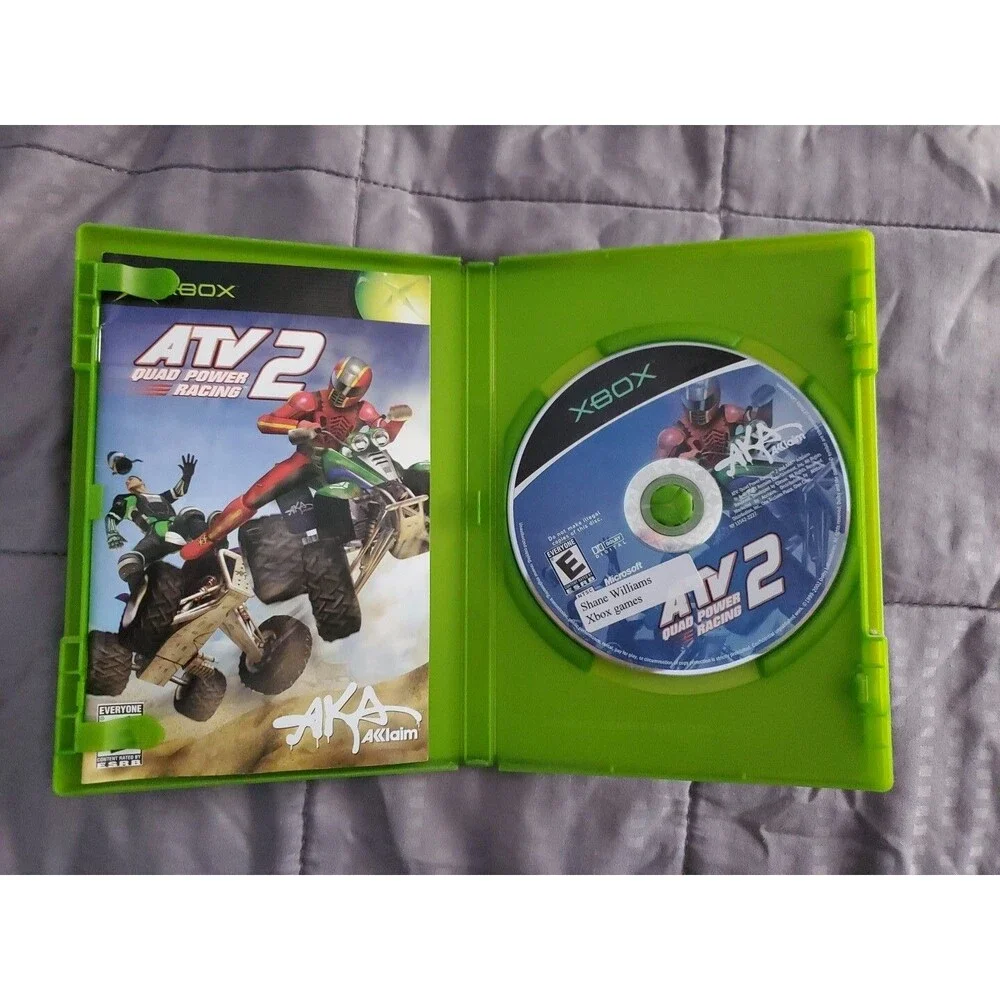 ATV: Quad Power Racing 2 (Microsoft Xbox, 2003) Complete In Box